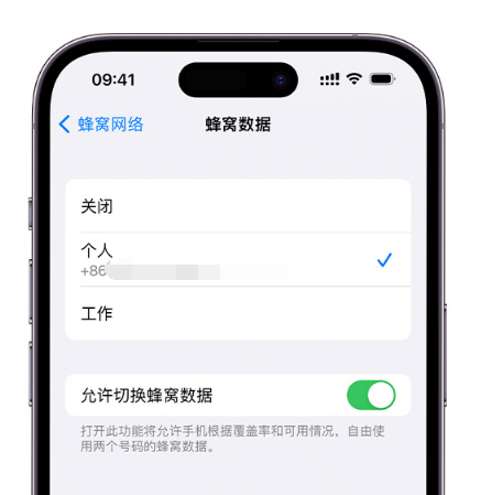 炉霍苹果维修服务分享如何在iPhone上使用双卡 